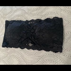 Tube top, lace